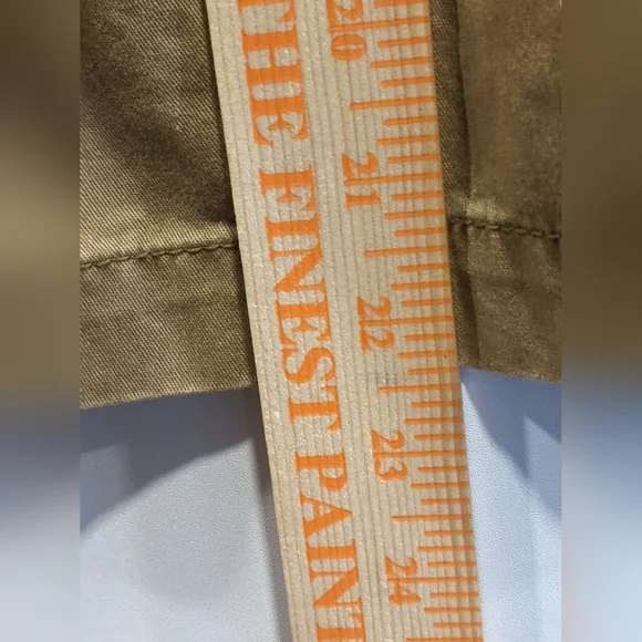 NWT OLD NAVY Men’s Lived In Straight Leg Flat Front Brown Shorts SZ *40 - Picture 10 of 11